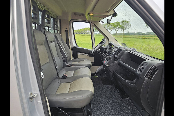 Peugeot Boxer 2.0 BlueHDI L3 Open-Laadbak 4.20m XL Trekhaak Airco Euro6! L3 Open-Laadbak XL Trekhaak Airco Navi Euro6!