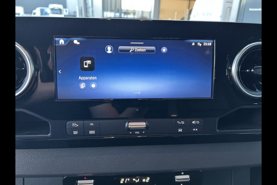 Mercedes-Benz eSprinter 320 L2 Select 81kWh / Snel laden 115kw / Open laadbak / Trekhaak / Distronic / MBUX / Smartphone-intergratie / Camera