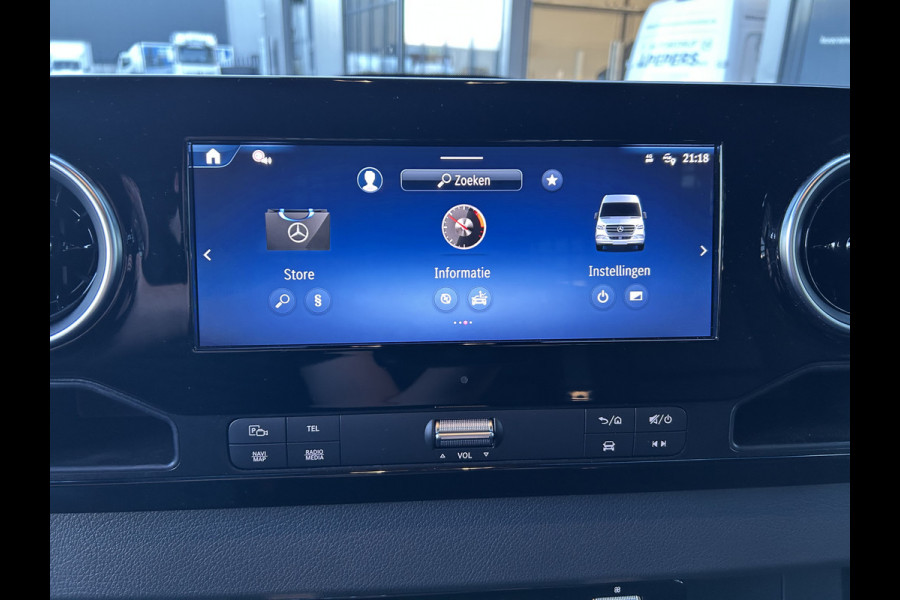 Mercedes-Benz eSprinter 320 L2 Select 81kWh / Snel laden 115kw / Open laadbak / Trekhaak / Distronic / MBUX / Smartphone-intergratie / Camera