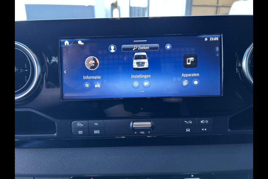 Mercedes-Benz eSprinter 320 L2 Select 81kWh / Snel laden 115kw / Open laadbak / Trekhaak / Distronic / MBUX / Smartphone-intergratie / Camera
