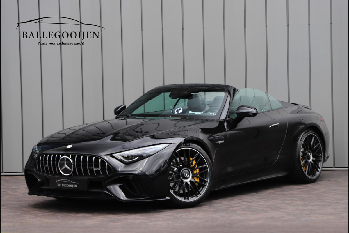 Mercedes-Benz SL-Klasse Roadster AMG 63 4MATIC+ | 585PK | BTW | Head-up | Lift | Massage | Carbon | Aero-pakket | Air-scarf | Burmester | Distronic+ | 2