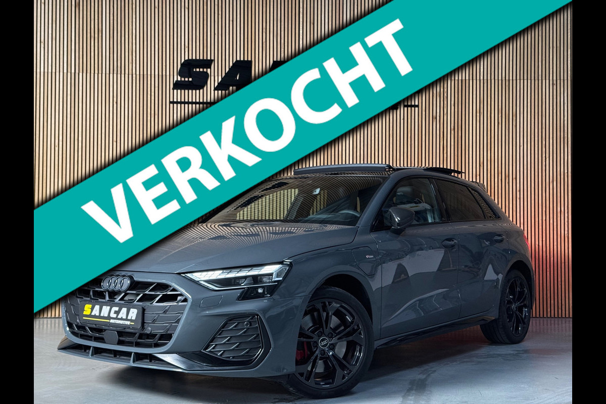 Audi A3 Sportback 45 TFSI e S edition Competition AUDI EXCLUSIVE|PANO|HUD|SONOS|AMBIENT|E-zetel|18 INCH
