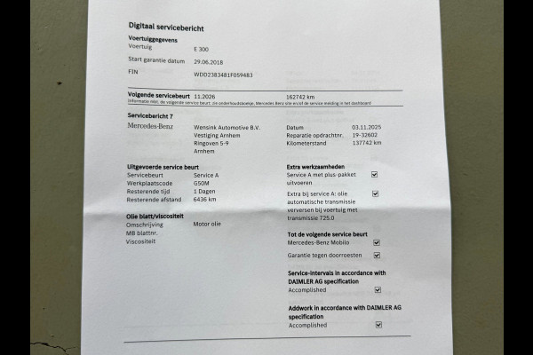Mercedes-Benz E-Klasse Coupé 300 Premium + | VOL OPTIES