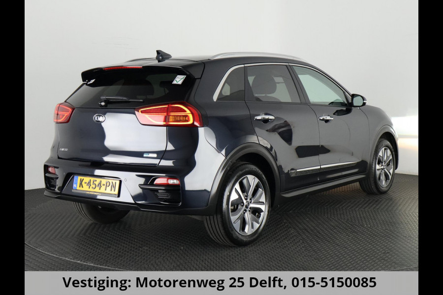 Kia e-Niro EXECUTIVE 64kWh 3 FASE ACCU SOH100% GARANTIE 2031* STOEL & STUUR VERWARMING. NAVIGATIE . PDC V+A