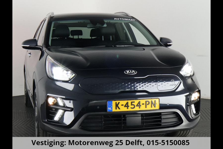Kia e-Niro EXECUTIVE 64kWh 3 FASE ACCU SOH100% GARANTIE 2031* STOEL & STUUR VERWARMING. NAVIGATIE . PDC V+A
