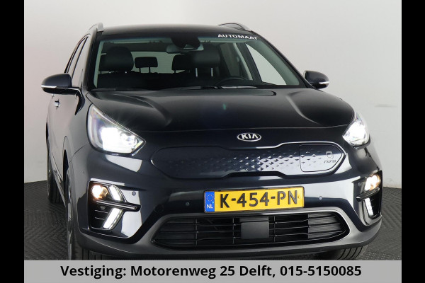 Kia e-Niro EXECUTIVE 64kWh 3 FASE ACCU SOH100% GARANTIE 2031* STOEL & STUUR VERWARMING. NAVIGATIE . PDC V+A