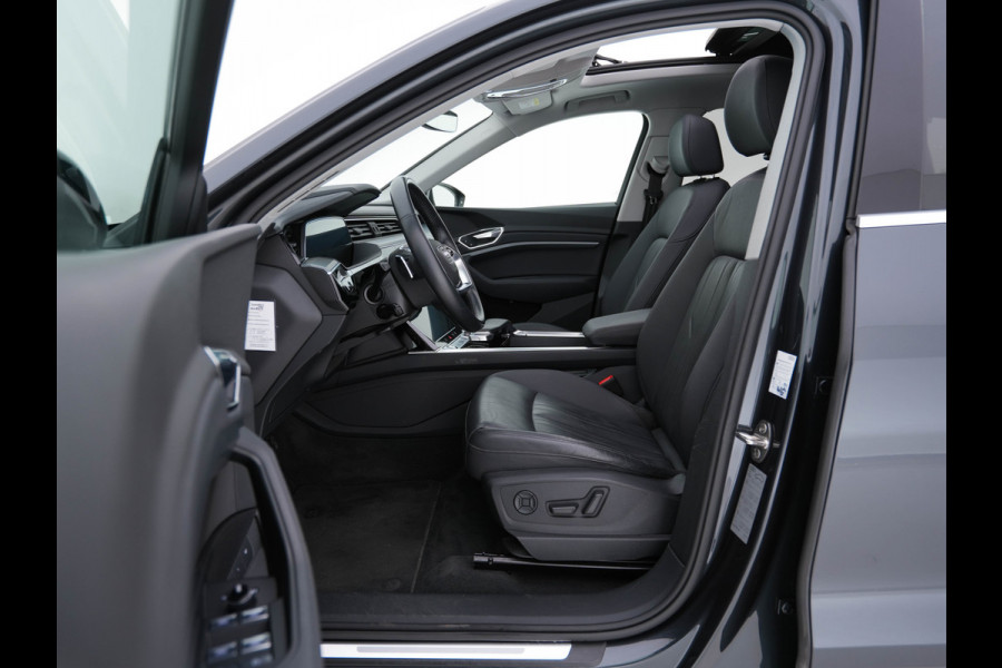 Audi e-tron 50 Quattro Advanced [ 3-Fase-11kW ] [ SOH-100% ] (INCL-BTW) *HEATPUMP | PANO | LEATHER | DIGI-COCKPIT | FULL-LED | MEMORY-PACK |  KEYLESS | NAVI-FULLMAP | TOWBAR | SHIFTPADDLES | COMFORTSEATS | 20"ALU*