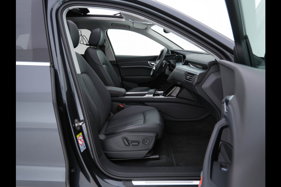 Audi e-tron 50 Quattro Advanced [ 3-Fase-11kW ] [ SOH-100% ] (INCL-BTW) *HEATPUMP | PANO | LEATHER | DIGI-COCKPIT | FULL-LED | MEMORY-PACK |  KEYLESS | NAVI-FULLMAP | TOWBAR | SHIFTPADDLES | COMFORTSEATS | 20"ALU*