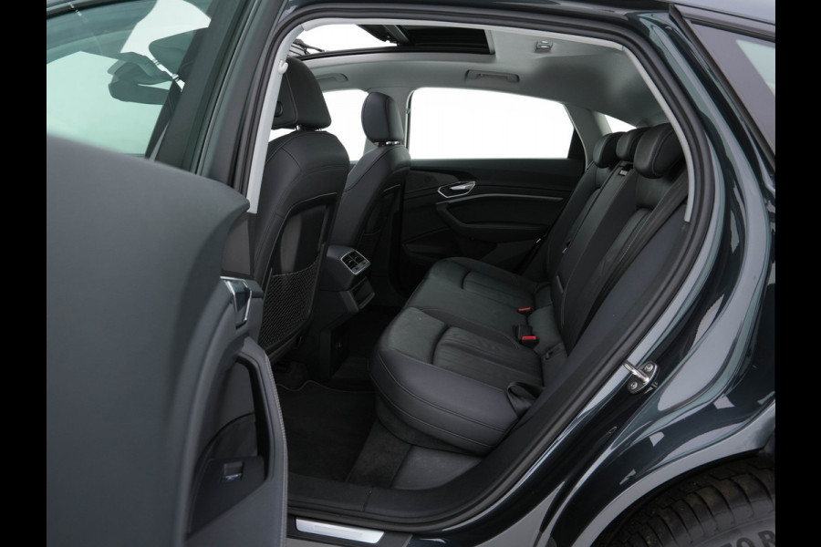Audi e-tron Sportback 55 Quattro 95 kWh ( 3-Fase-11kW) ) [ SOH-100% ] Aut. *HEATPUMP | PANO | LEATHER |  ADAPTVE-CRUISE | DIGI-COCKPIT | FULL-LED | MEMORY-PACK | KEYLESS | NAVI-FULLMAP | AUDI-SOUND | COMFORT-SEATS | 20''ALU*