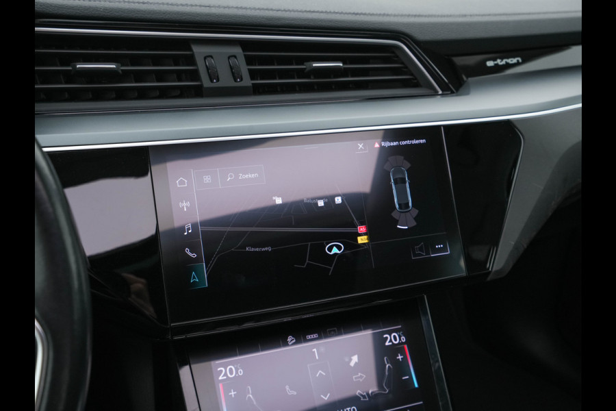 Audi e-tron Sportback 55 Quattro 95 kWh ( 3-Fase-11kW) ) [ SOH-100% ] Aut. *HEATPUMP | PANO | LEATHER |  ADAPTVE-CRUISE | DIGI-COCKPIT | FULL-LED | MEMORY-PACK | KEYLESS | NAVI-FULLMAP | AUDI-SOUND | COMFORT-SEATS | 20''ALU*