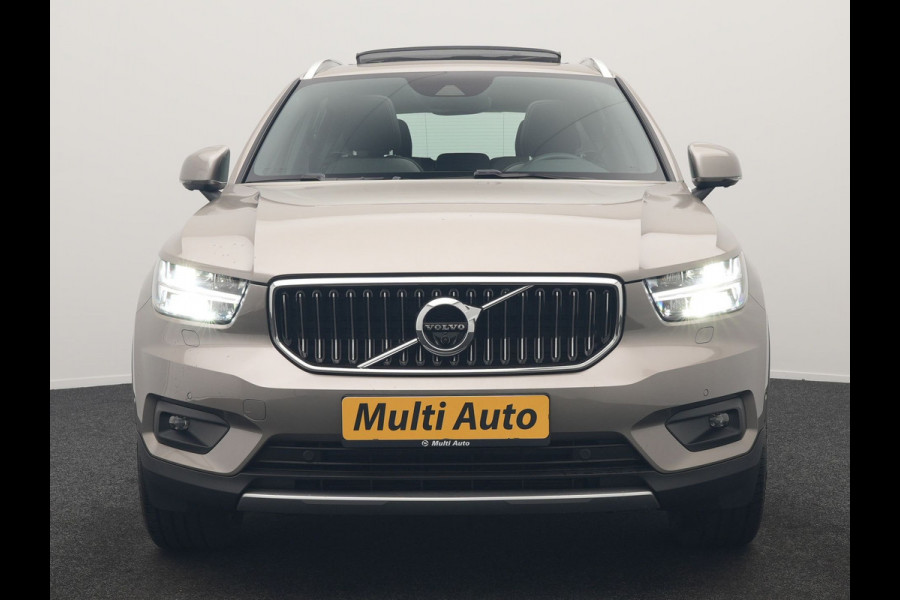Volvo XC40 T5 Recharge Inscription PHEV 262pk Dealer O.H. | Trekhaak Af Fabriek | Panodak | Adaptive Cruise | 360 Camera | Harman / Kardon | Stoelen Memory & Verwarmd | Keyless | Blis | Apple Carplay | Naviatie
