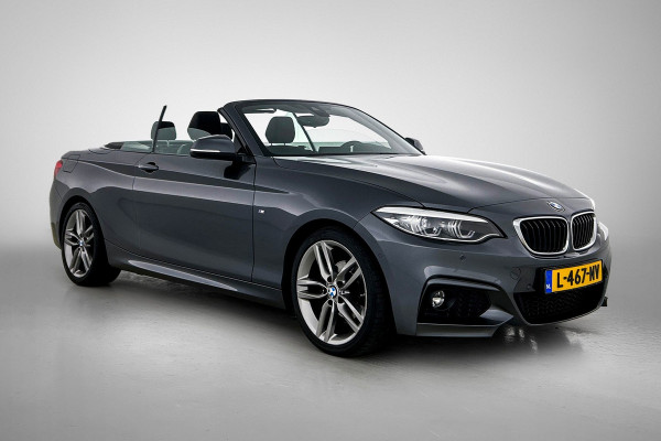 BMW 2 Serie Cabrio 218i High Executive M-pakket (Volledig Dealer OnH, Camera, StoelV, Harman/ Kardon, Navi Pro, Lane Assist, Etc)