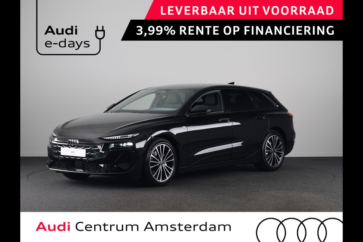 Audi A6 Avant e-tron S edition 83 kWh 286 pk | Trekhaak, elektr. wegklapbaar | Sportstoel leder zwart | Optiekpakket zwart-glanzend | Privacy glas |