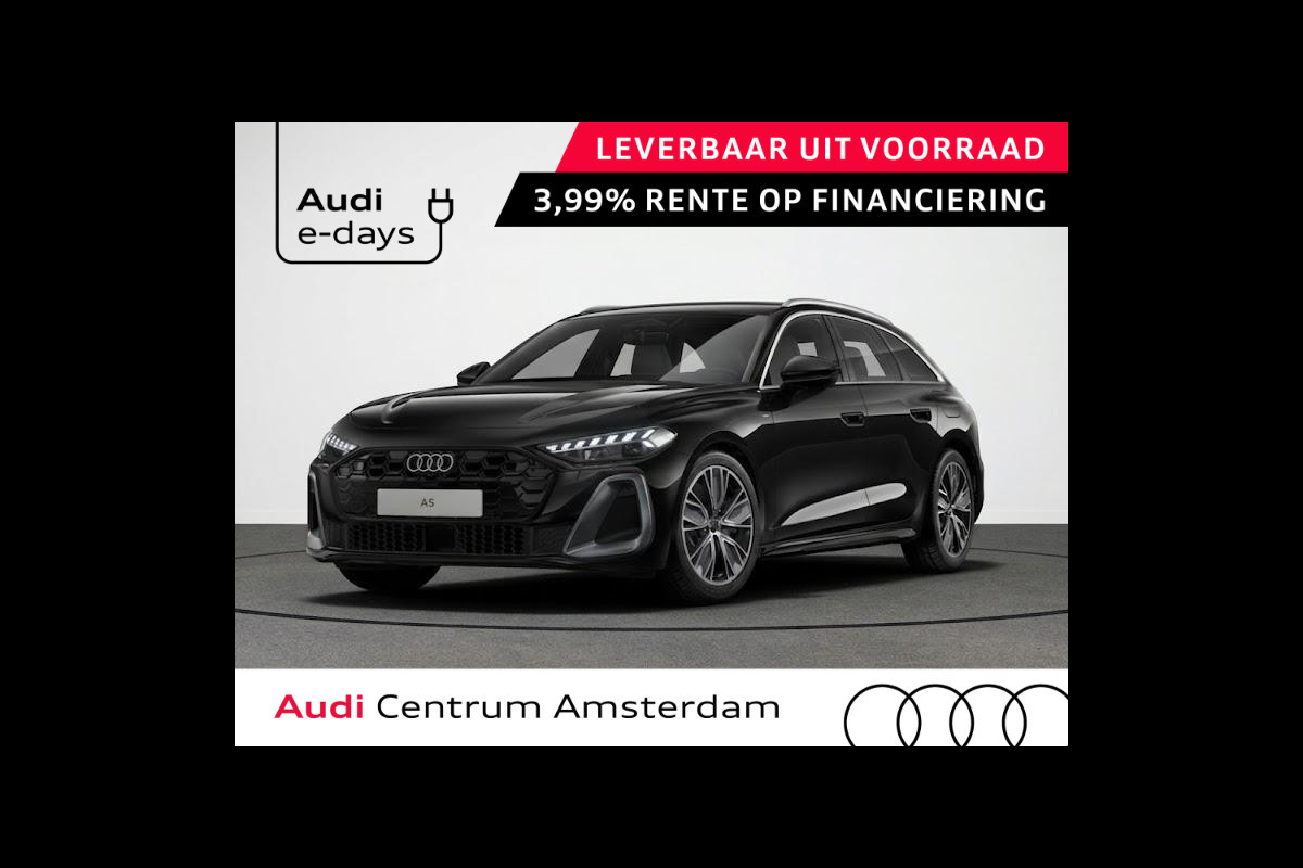 Audi A5 Avant S edition e-hybrid 299 pk | Trekhaak, elektr. wegklapbaar | Techniekpakket | Ledkoplampen plus | Sportonderstel |