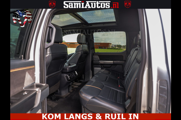 Ford USA F-150 PLATINUM | MASSAGE | PANO | GROOTSCHERM | COMFORT STOELEN | ADAPTIVE CRUISE | DC | DUBBELE CABINE | 5 PERSOONS | DC | DASH CAM | MASSAGE |