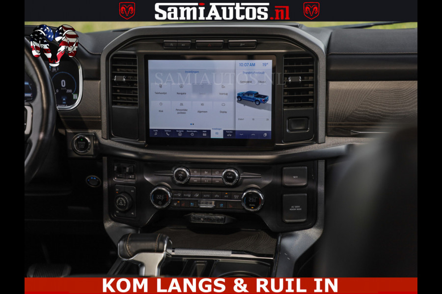 Ford USA F-150 PLATINUM | MASSAGE | PANO | GROOTSCHERM | COMFORT STOELEN | ADAPTIVE CRUISE | DC | DUBBELE CABINE | 5 PERSOONS | DC | DASH CAM | MASSAGE |