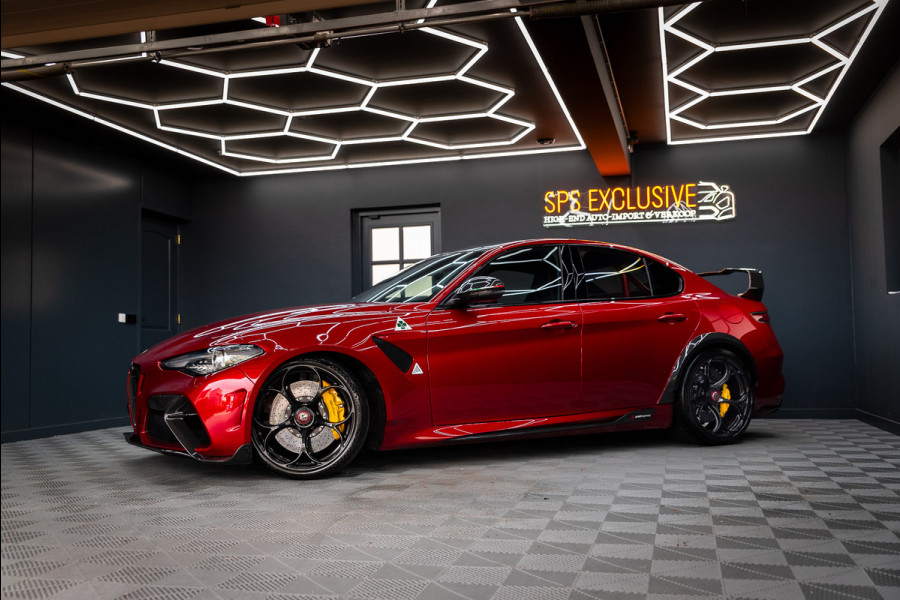 Alfa Romeo Giulia 2.9 V6 Quadrifoglio GTAm / PPF / 1e eig. / Keramisch / Nieuwstaat / 6-punt