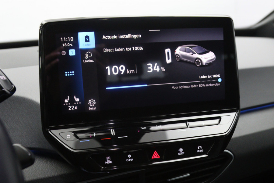 Volkswagen ID.3 Pro 58 kWh 204 PK, Warmtepomp, Carplay, Winterpakket, Adap. Cruise Control