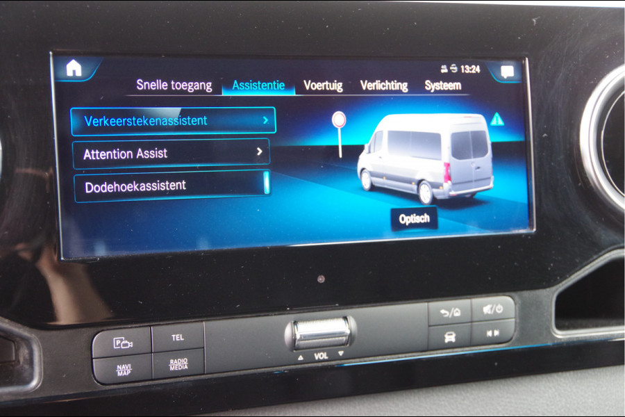 Mercedes-Benz Sprinter 317 1.9 CDI L1H1 RWD AUT. 3-ZITS, LEDER, MBUX 10'', STOELVERWARMING, LEDER STUUR, CRUISE, CLIMA, GEVEERDE STOEL