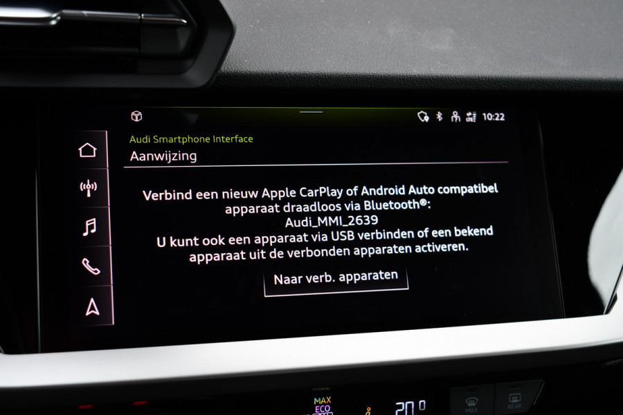Audi A3 Sportback 40 TFSI e 29dkm | Atollblau | S-zetels | El-klep
