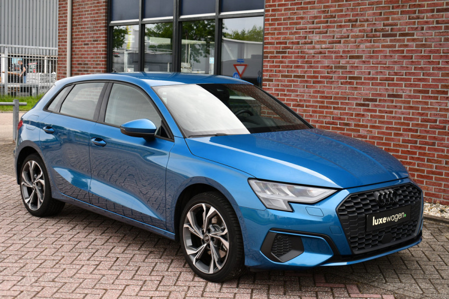Audi A3 Sportback 40 TFSI e 29dkm | Atollblau | S-zetels | El-klep