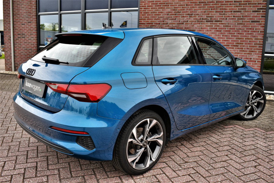 Audi A3 Sportback 40 TFSI e 29dkm | Atollblau | S-zetels | El-klep