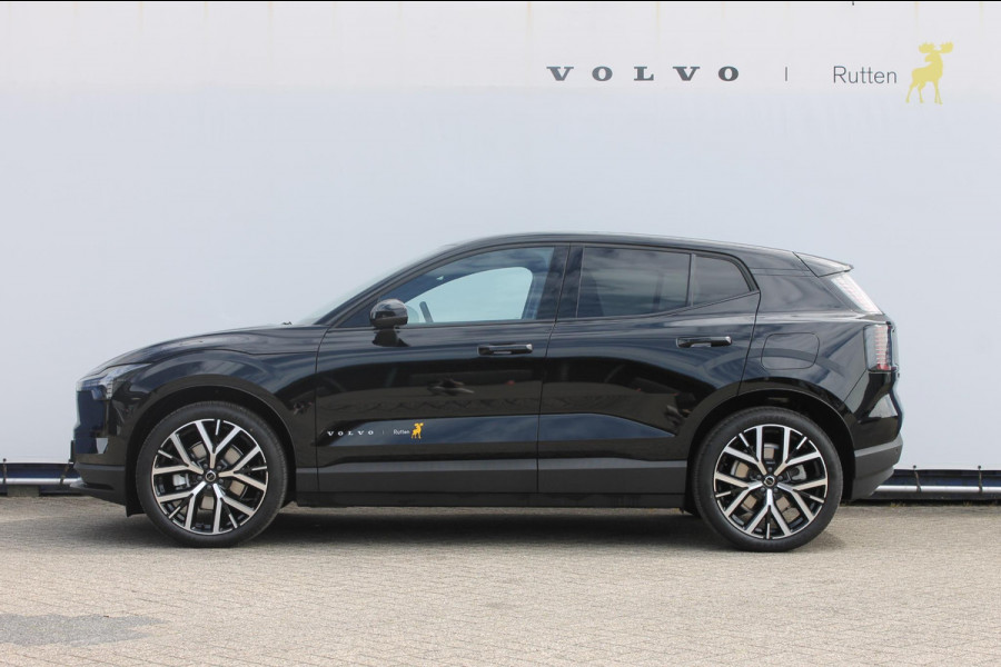 Volvo EX30 Single Motor Ext Range Plus Black Ed Europa 69 kWh 20" Lichtmetalen velgen, Google Infotainment, Getinte ramen vanaf de B-Stijl, Verwarmbare voorstoelen, Parkeersenoren