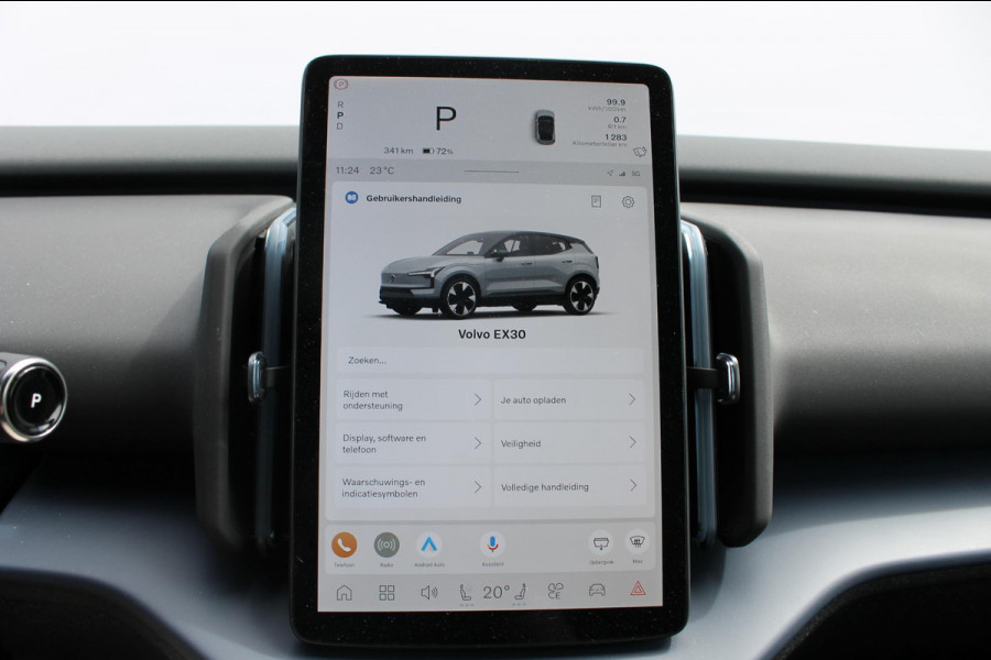Volvo EX30 Single Motor Ext Range Plus Black Ed Europa 69 kWh 20" Lichtmetalen velgen, Google Infotainment, Getinte ramen vanaf de B-Stijl, Verwarmbare voorstoelen, Parkeersenoren