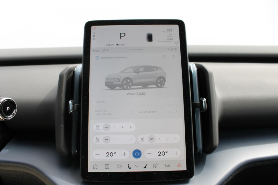 Volvo EX30 Single Motor Ext Range Plus Black Ed Europa 69 kWh 20" Lichtmetalen velgen, Google Infotainment, Getinte ramen vanaf de B-Stijl, Verwarmbare voorstoelen, Parkeersenoren