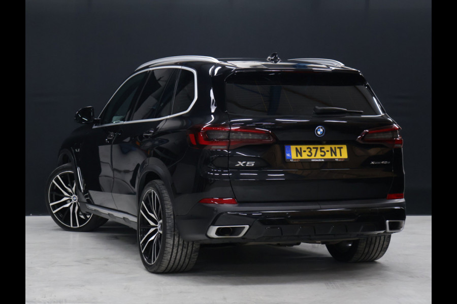 BMW X5 xDrive45e M Sport SOH 96% [SCHUIFKANTELDAK, APPLE CARPLAY, LUCHTVERING, MEMORY SEATS, CAMERA, ADAPTIVE CRUISE, STOELVERWARMING, ELEK. ACHTERKLEP,  NAVIGATIE, NIEUWSTAAT]