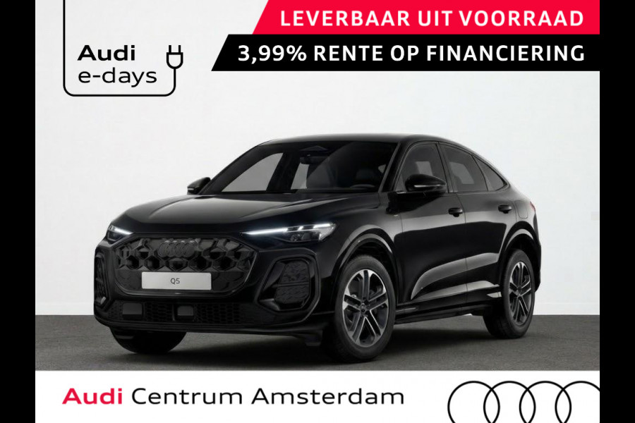 Audi Q5 Sportback S edition e-hybrid 299 pk | Techniekpakket plus | Panorama-glasdak | Adaptieve luchtvering | Optiekpakket zwart-glanzend |