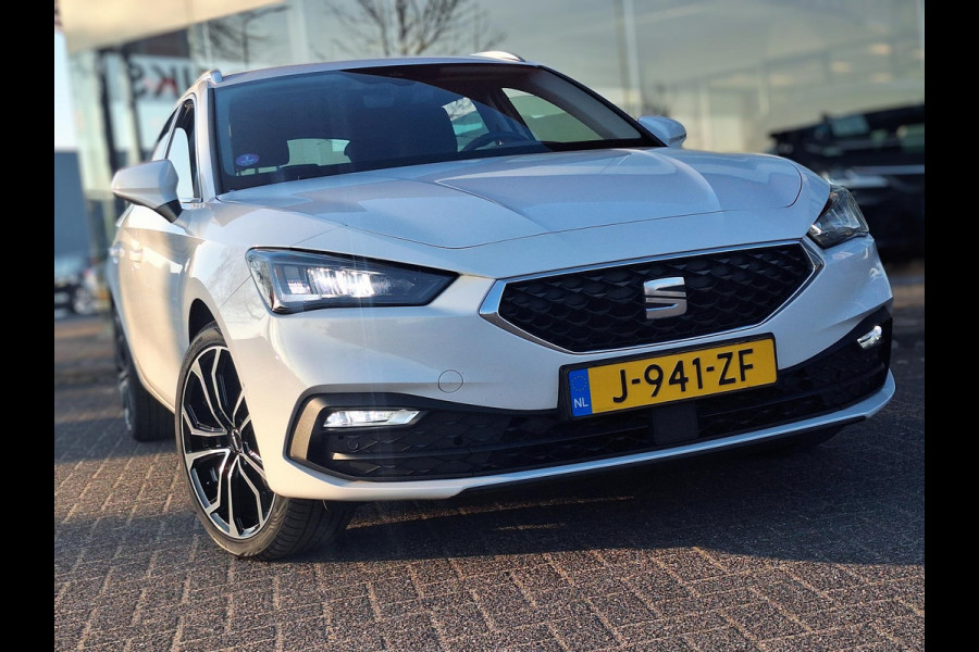 Seat Leon Sportstourer 1.5 TSI Style Launch Edition My 2021 | 18"LM all season | Trekhaak 1400kg | Full LED | Climate V=A | Navi |