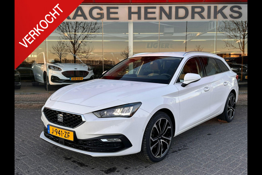 Seat Leon Sportstourer 1.5 TSI Style Launch Edition My 2021 | 18"LM all season | Trekhaak 1400kg | Full LED | Climate V=A | Navi |