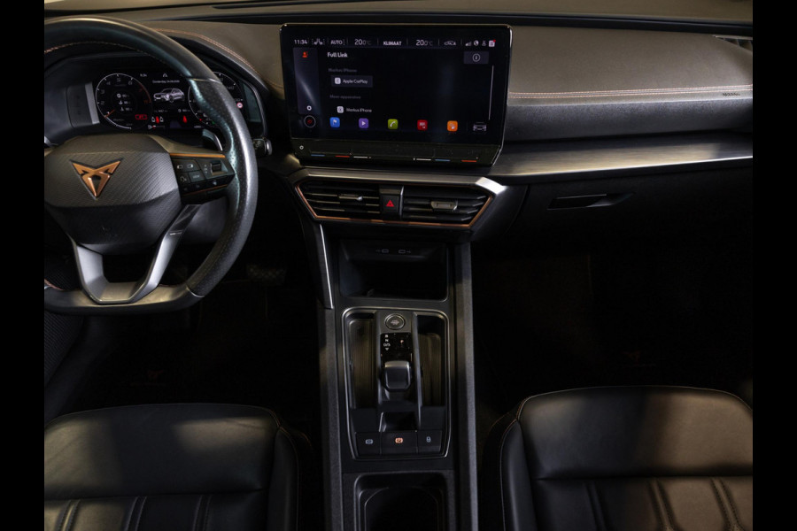 CUPRA Formentor 1.5 TSI 150pk / Trekhaak / Lederen bekleding / Apple carplay / Memory stoelen / Adaptieve cruise control /