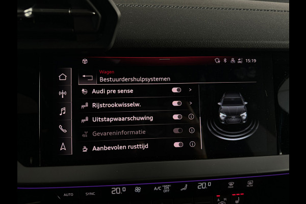 Audi A3 Sportback 45 TFSI e S Line Compet RS Seat|Memory|B&O
