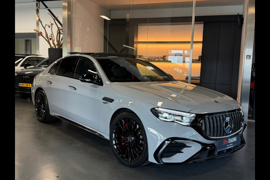 Mercedes-Benz E-Klasse AMG 53 4MATIC+ Night Edition alpin grijs garantie