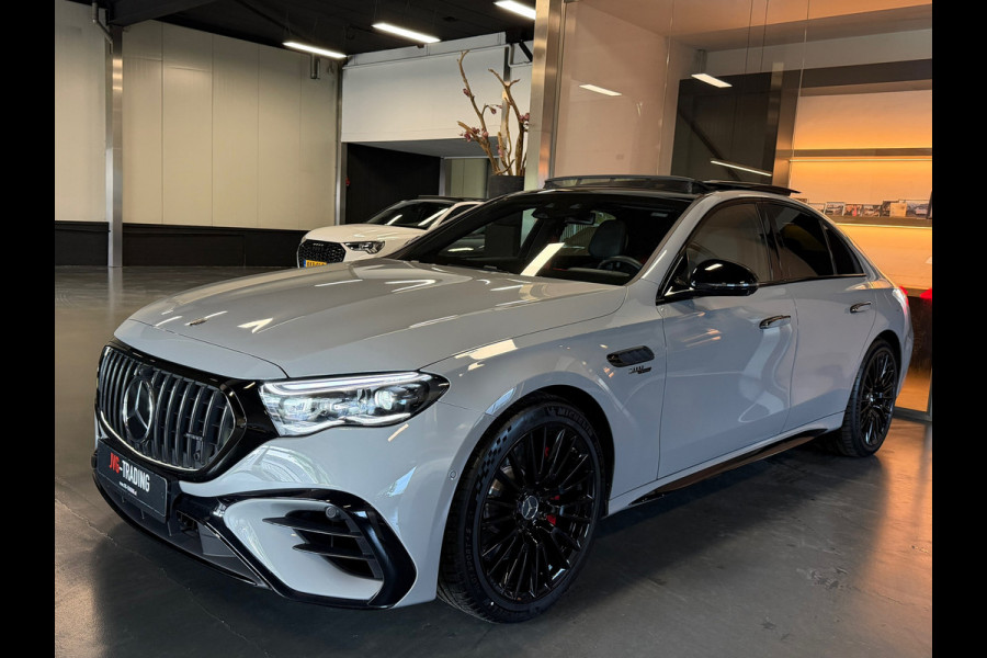 Mercedes-Benz E-Klasse AMG 53 4MATIC+ Night Edition alpin grijs garantie