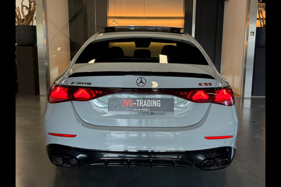 Mercedes-Benz E-Klasse AMG 53 4MATIC+ Night Edition alpin grijs garantie