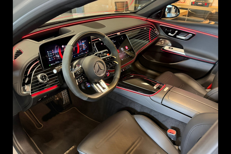 Mercedes-Benz E-Klasse AMG 53 4MATIC+ Night Edition alpin grijs garantie