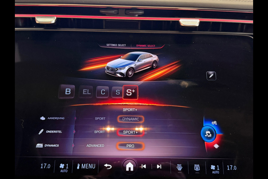 Mercedes-Benz E-Klasse AMG 53 4MATIC+ Night Edition alpin grijs garantie