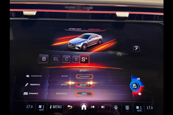 Mercedes-Benz E-Klasse AMG 53 4MATIC+ Night Edition alpin grijs garantie