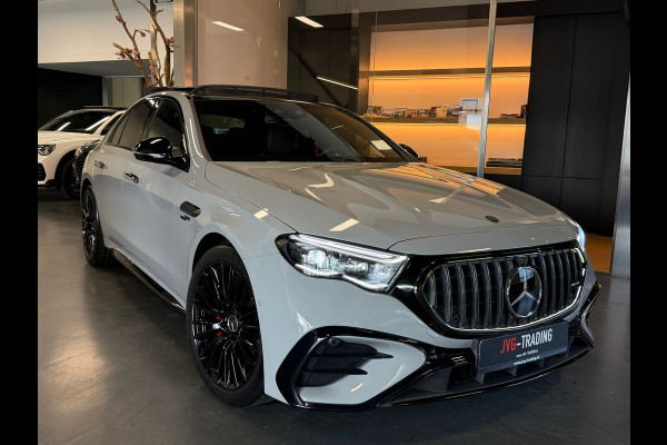 Mercedes-Benz E-Klasse AMG 53 4MATIC+ Night Edition alpin grijs garantie