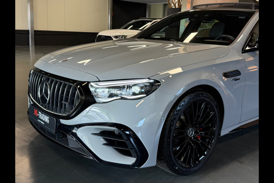 Mercedes-Benz E-Klasse AMG 53 4MATIC+ Night Edition alpin grijs garantie