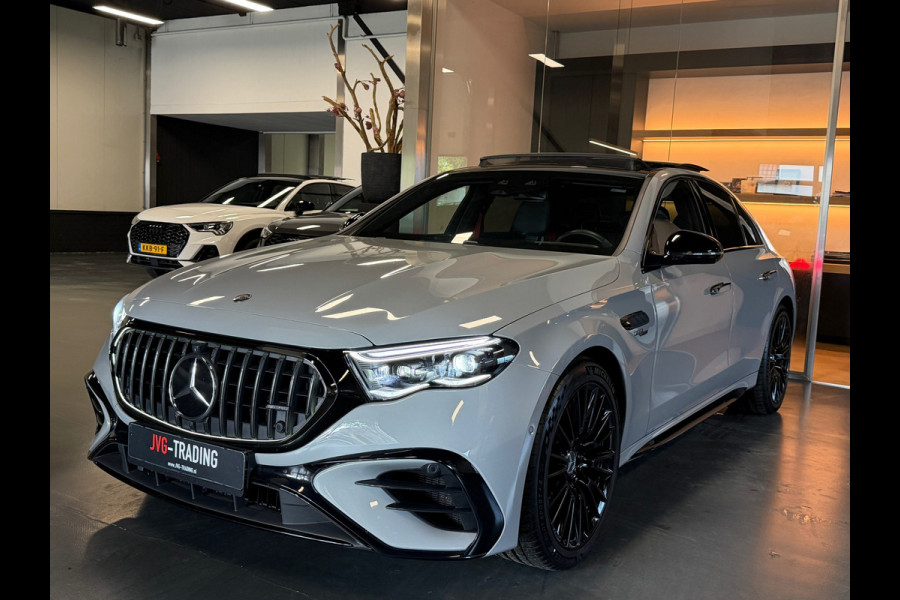 Mercedes-Benz E-Klasse AMG 53 4MATIC+ Night Edition alpin grijs garantie