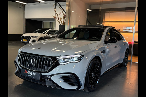 Mercedes-Benz E-Klasse AMG 53 4MATIC+ Night Edition alpin grijs garantie