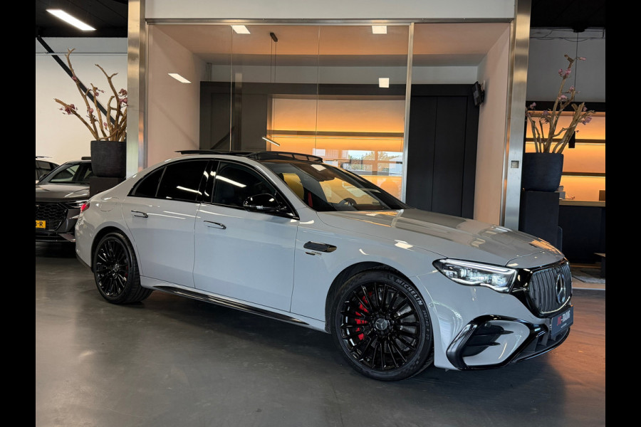 Mercedes-Benz E-Klasse AMG 53 4MATIC+ Night Edition alpin grijs garantie