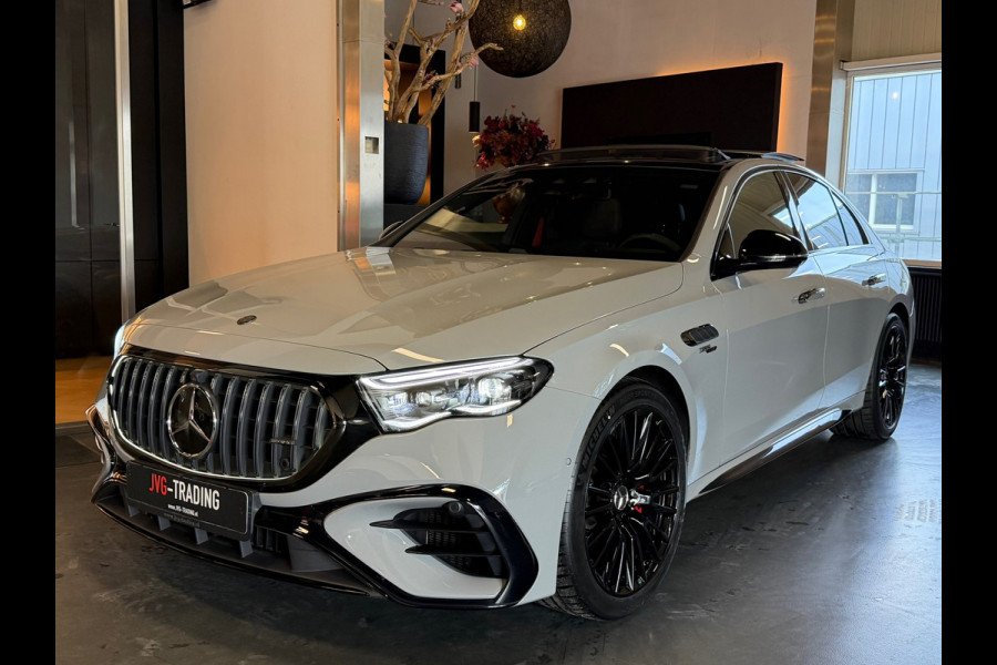 Mercedes-Benz E-Klasse AMG 53 4MATIC+ Night Edition alpin grijs garantie