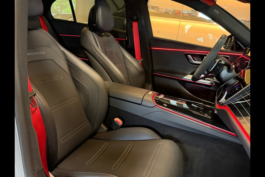 Mercedes-Benz E-Klasse AMG 53 4MATIC+ Night Edition alpin grijs garantie
