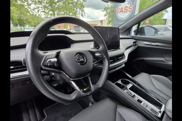 Škoda ENYAQ Coupé iV BWJ 2022 | 80 RS | PANO | LEER | TREKHAAK | 21'' LMV | NAVI | CARPLAY | CAMERA A |