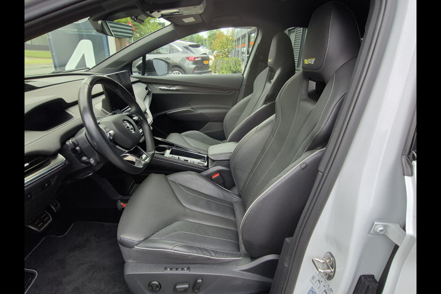 Škoda ENYAQ Coupé iV BWJ 2022 | 80 RS | PANO | LEER | TREKHAAK | 21'' LMV | NAVI | CARPLAY | CAMERA A |